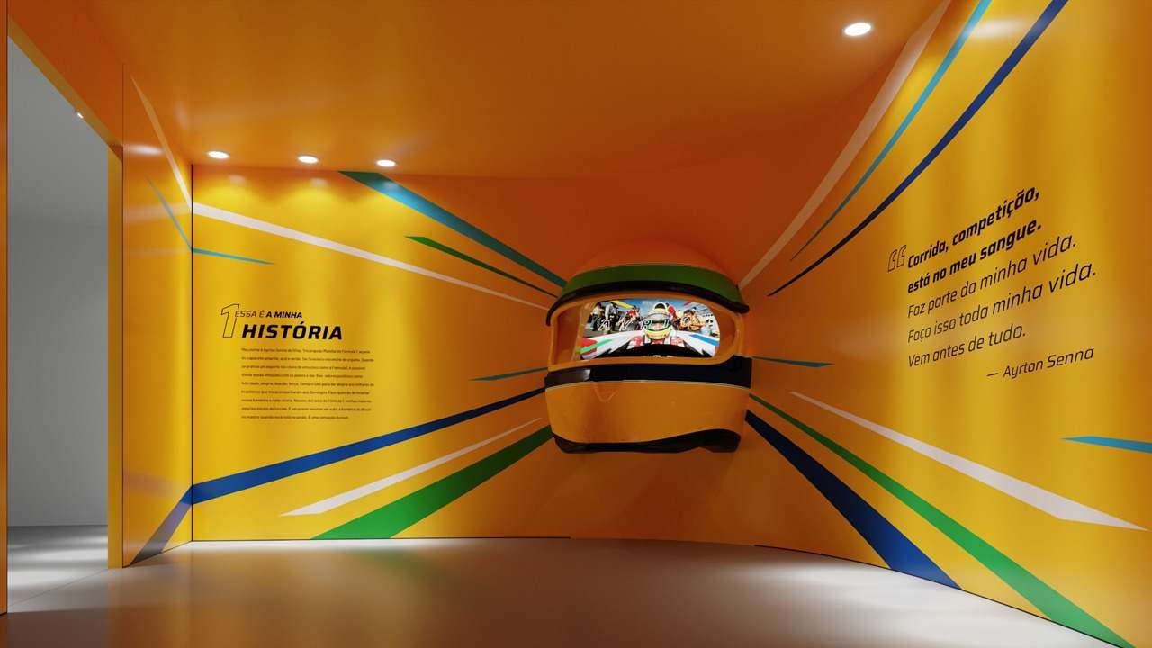 Exposição “Eu, Ayrton Senna da Silva” chega pela 1ª vez ao Nordeste