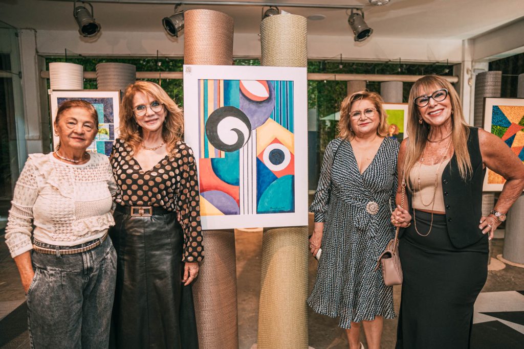 Alcir Poncer, Sophia Linhares, Dulce Silveira E Liduina Melo