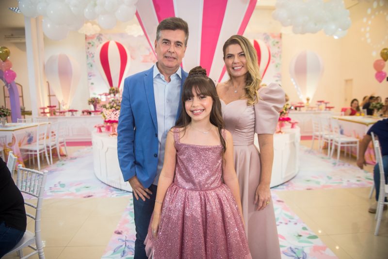 Mundo mágico - Liliane e Alexandre Meira celebram o 10º aniversário da herdeira Ana Letícia