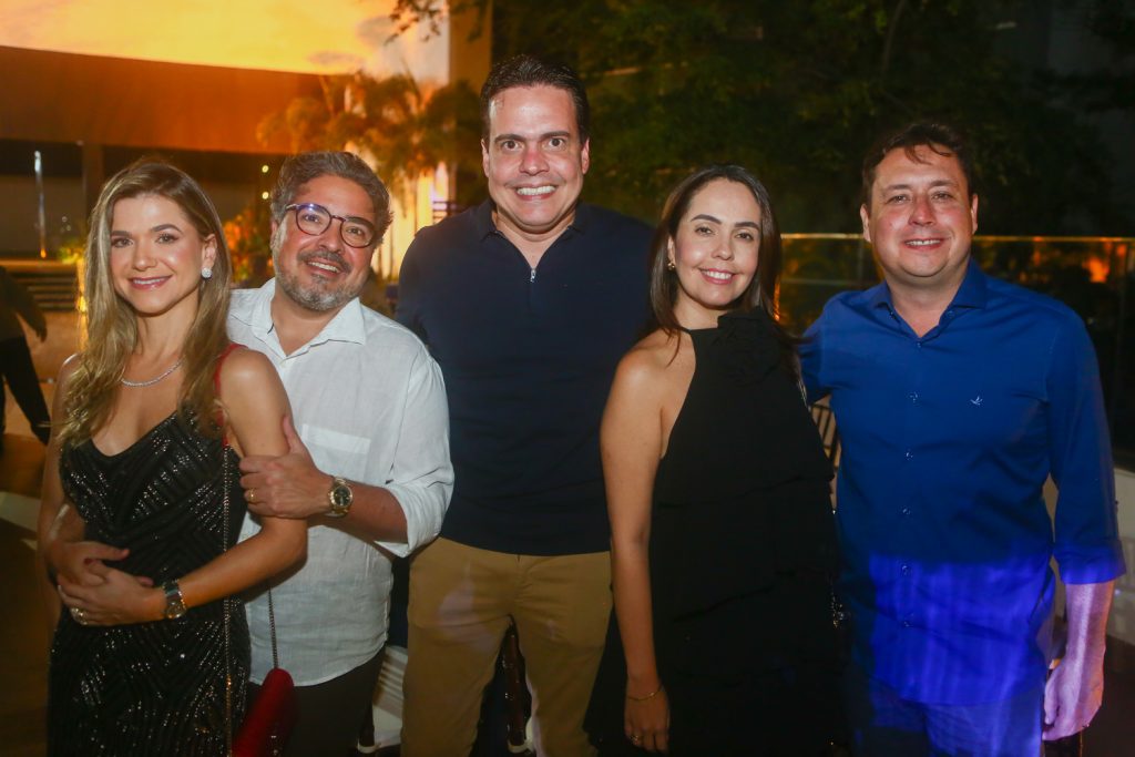 Aline, Leandro Vasquez, Fabiano Barreira, Natasha E Felipe Barreira