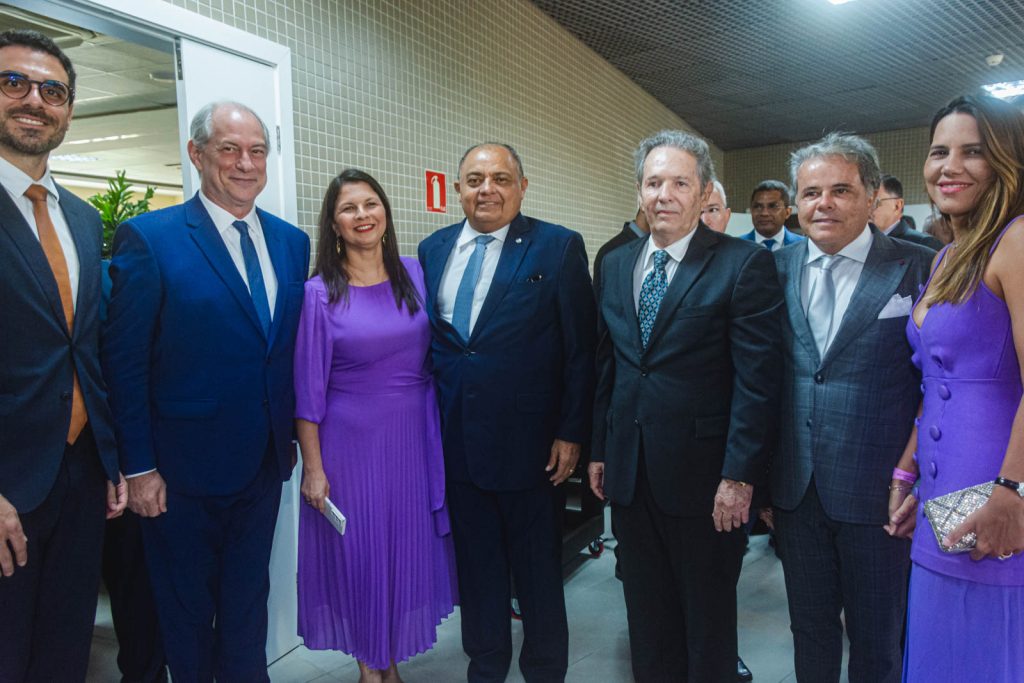 Andre Xerez, Ciro Gomes, Elizabeth Chagas, Teodoro Santos, Claudio Rocha, Ivan Bezerra E Ana Carolina Fontenele