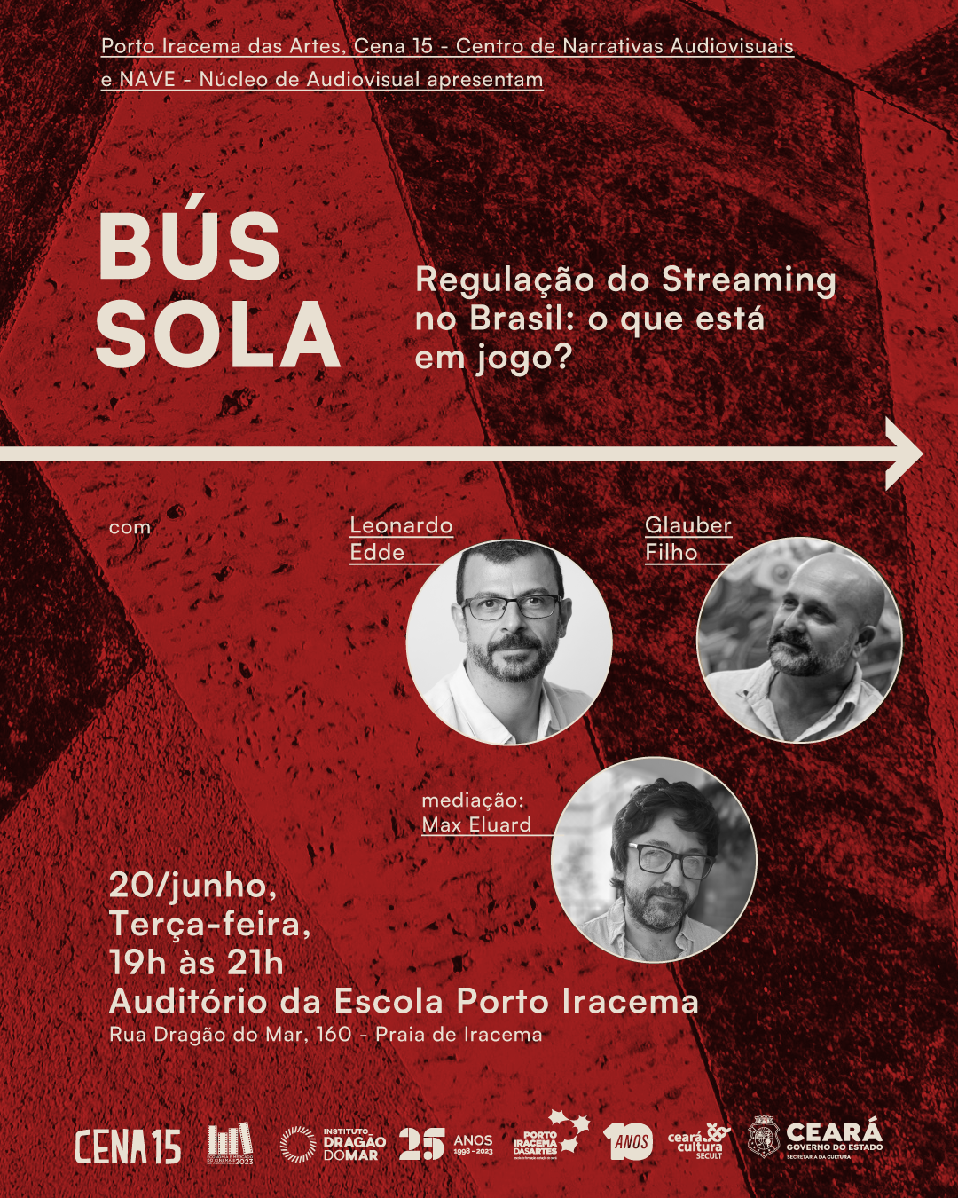 Porto Iracema das Artes promove debate sobre regulamentação de streamings com cineastas Porto Iracema das Artes promove debate sobre regulamentação de streamings com cineastas