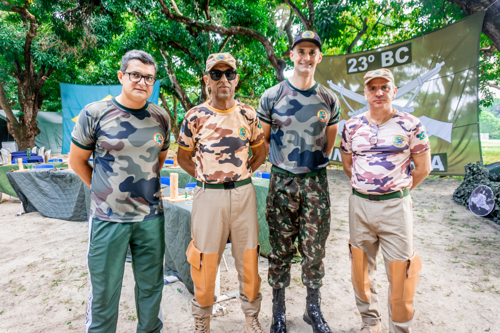 Cel Leitão. Ten. Siqueira, Dimas Barreir E Rodrigo Metran