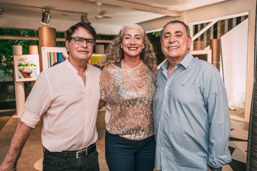 Cesar Fiuza, Paloma Carvalho E Adroaldo Carneiro