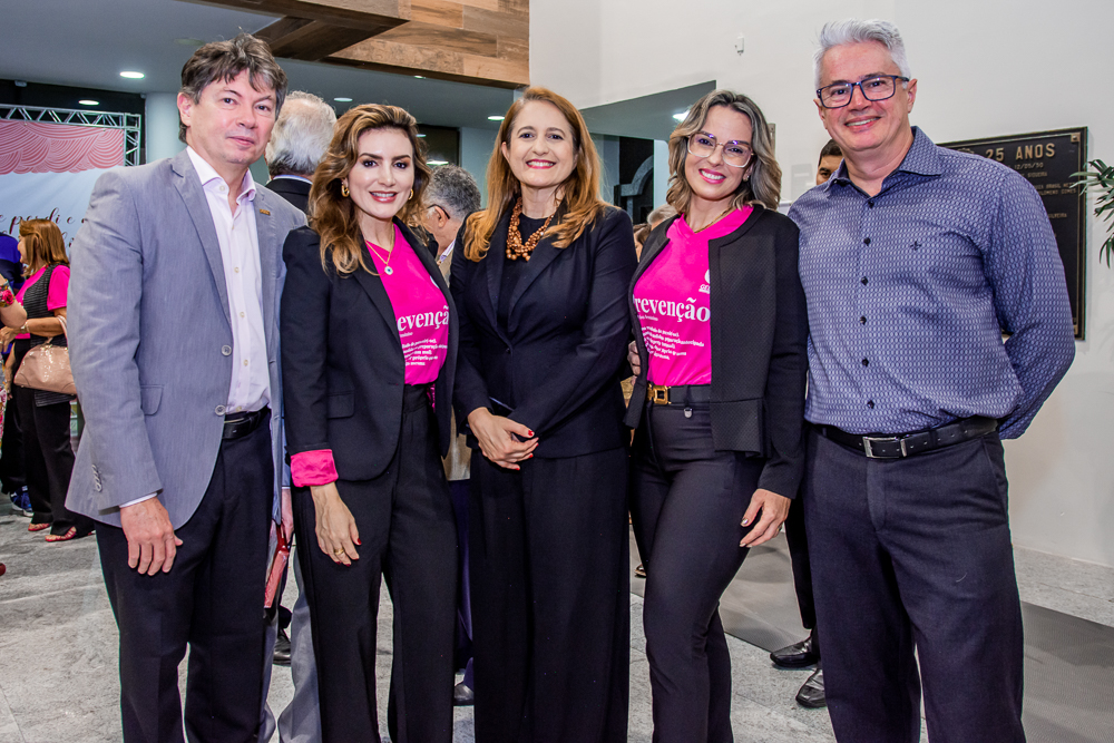 Edgar Gadelha, Jaqueline Maia, Veridiana Sales, Karine Porto Vasquez E Paulo Vasquez