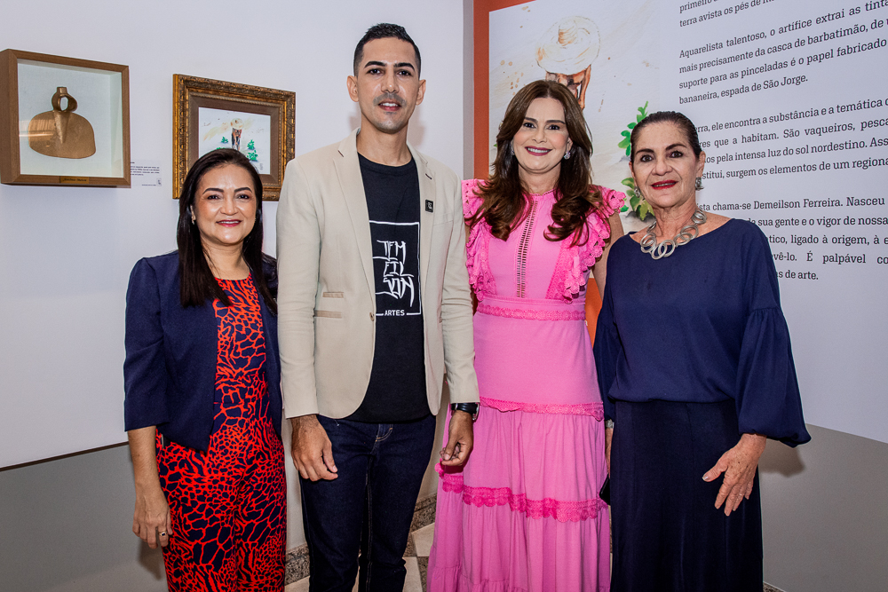 Edlania Castro, Demeilson Ferreira, Ivana Castro E Lilia Quinderé