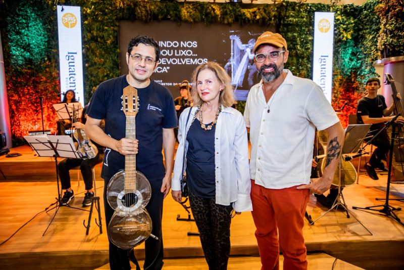 aberto ao público - Iguatemi Bosque recebe apresentação da Orquestra Landfill Harmonic