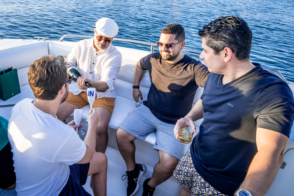 Ivo Pitanguy, Marcio Crisóstomo, Pablo Goulart E Pompeu Vasconcelos