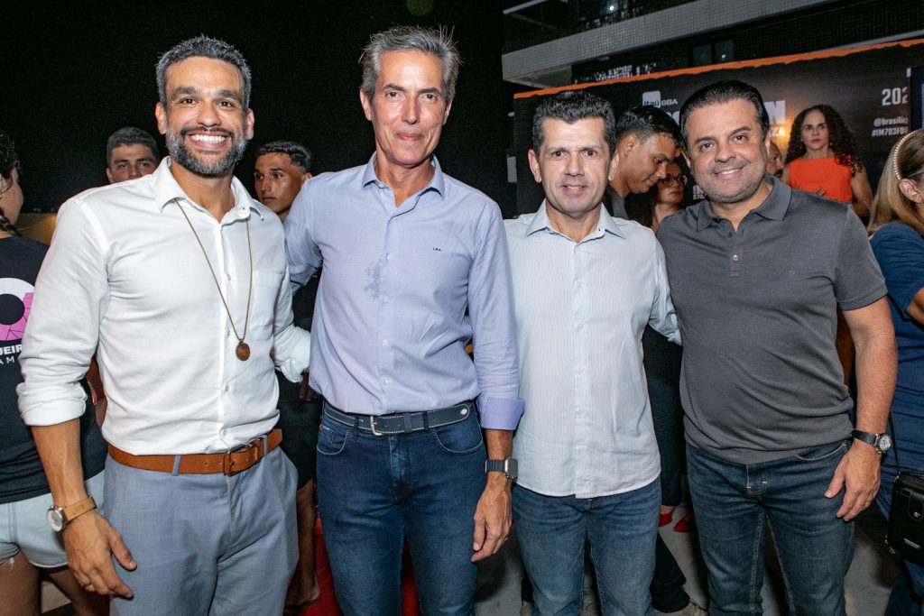Joaoa Luis, Leo Alcantara, Erick Vasconcelos E Alain Bringel