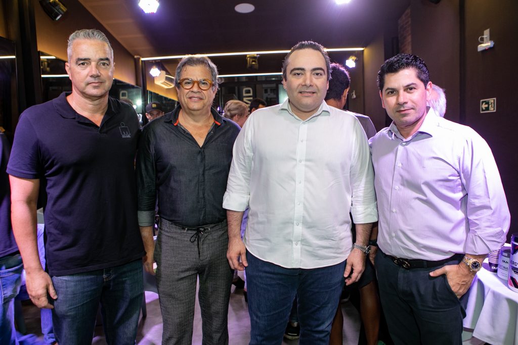 Kall Aragao, Dimas Oliveira, Ozires Pontes E Pompeu Vasconcelos (2)