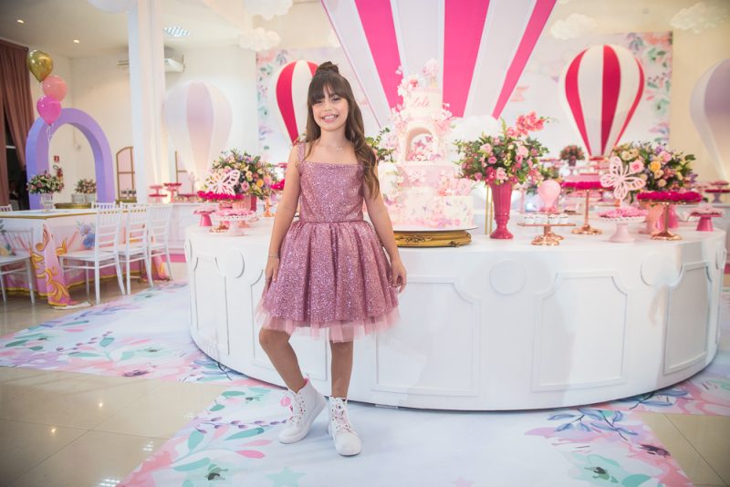 Mundo mágico - Liliane e Alexandre Meira celebram o 10º aniversário da herdeira Ana Letícia