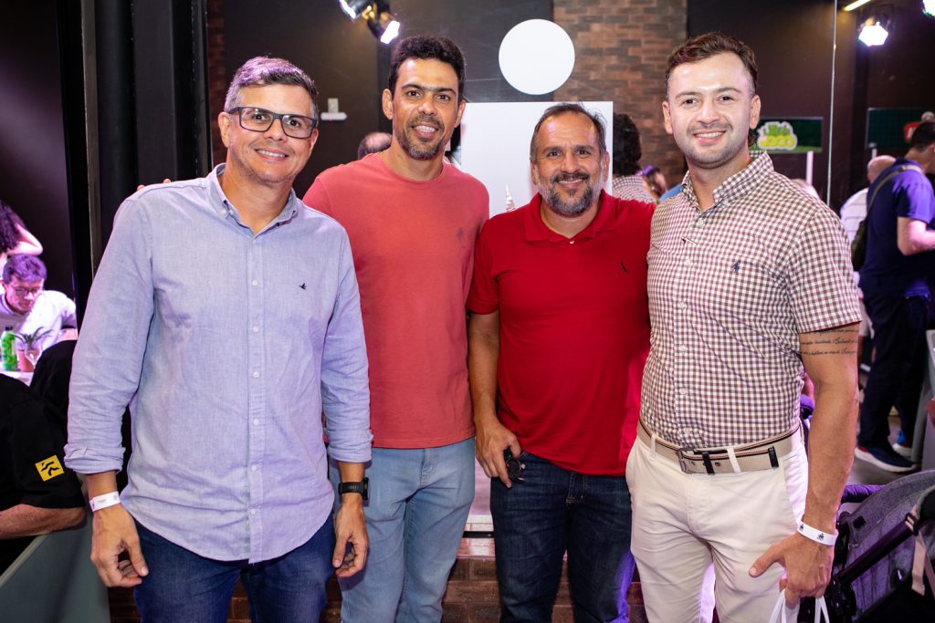 Marcio Aragao, Rodrigo Cantal, Regis Gomes E Erasmo Mendonça