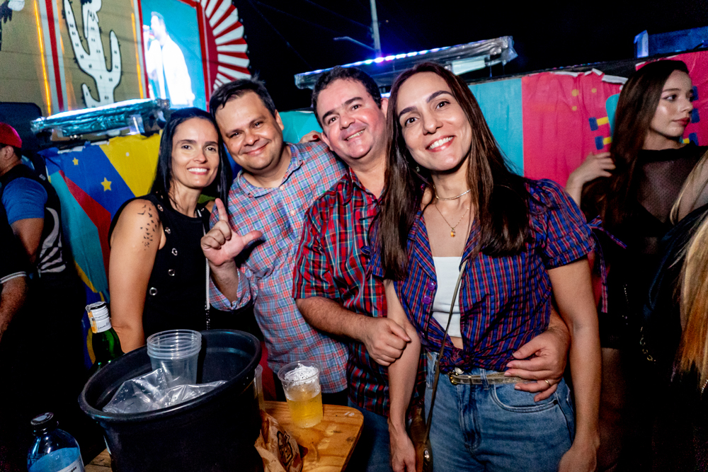 Melina Barros, Heráclito Nobre, Joaquim Bento E Fabiane Cavalcante