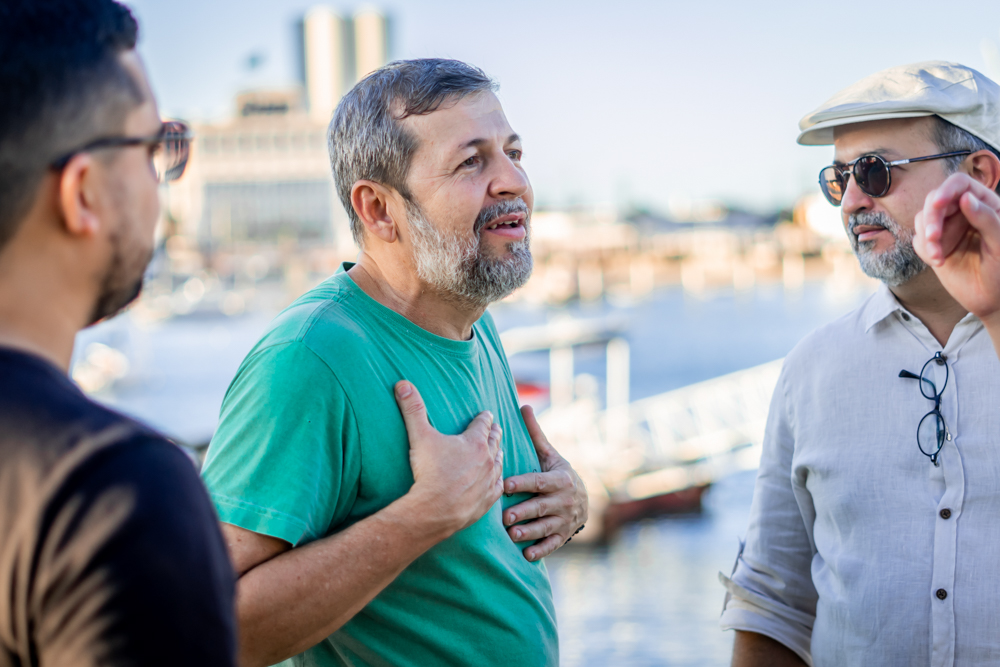 Pablo Goulart, Élcio Batista E Marcio Crisóstomo