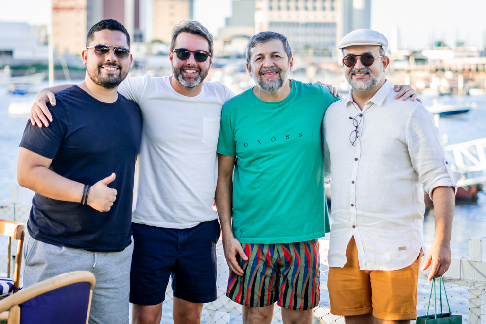 Pablo Goulart, Ivo Pitanguy, Élcio Batista E Marcio Crisóstomo