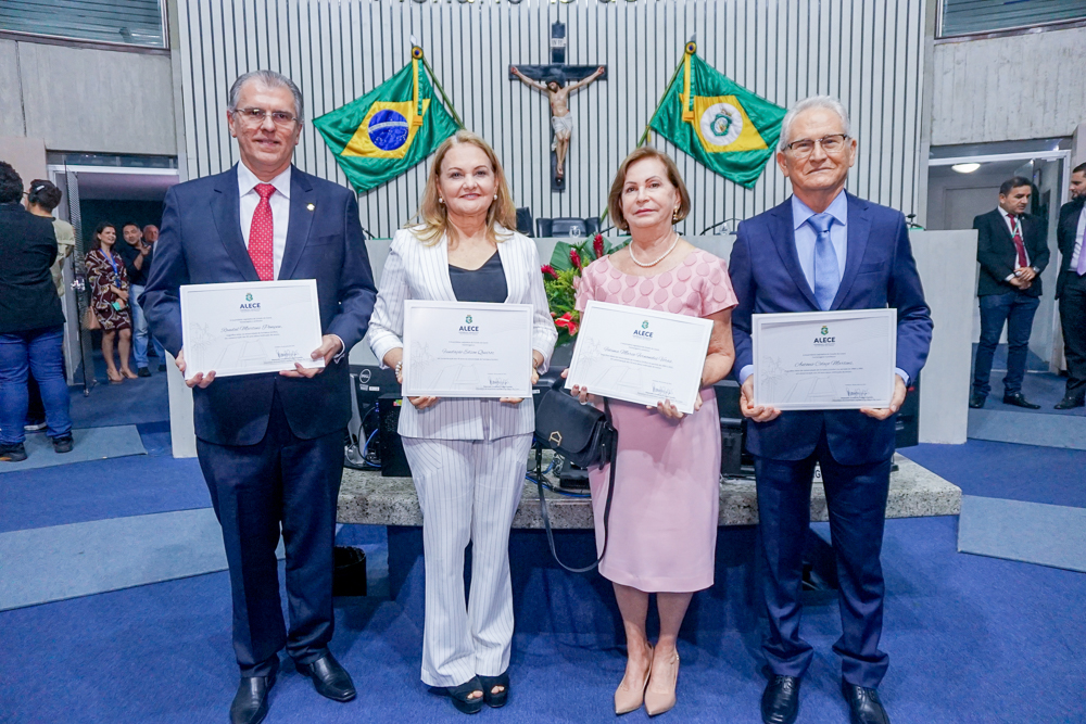 Randal Pompeu, Lenise Queiroz Rocha, Fátima Veras E Antonio Colaço Martins