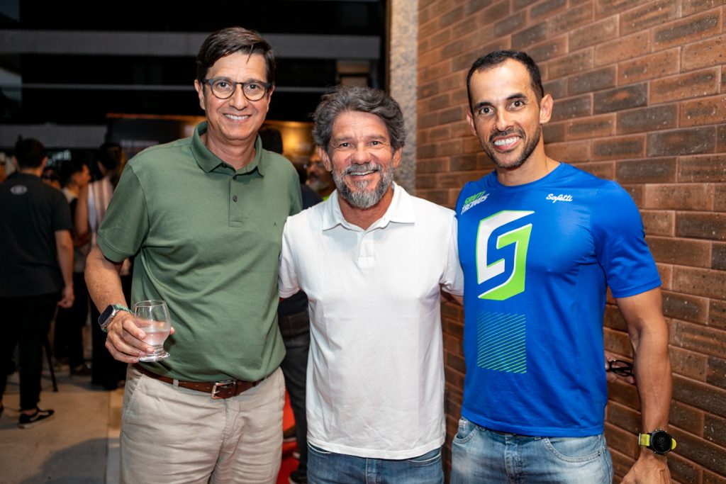 Ronald Pedrosa, Carvalho Junior E Gustavo Albuquerque