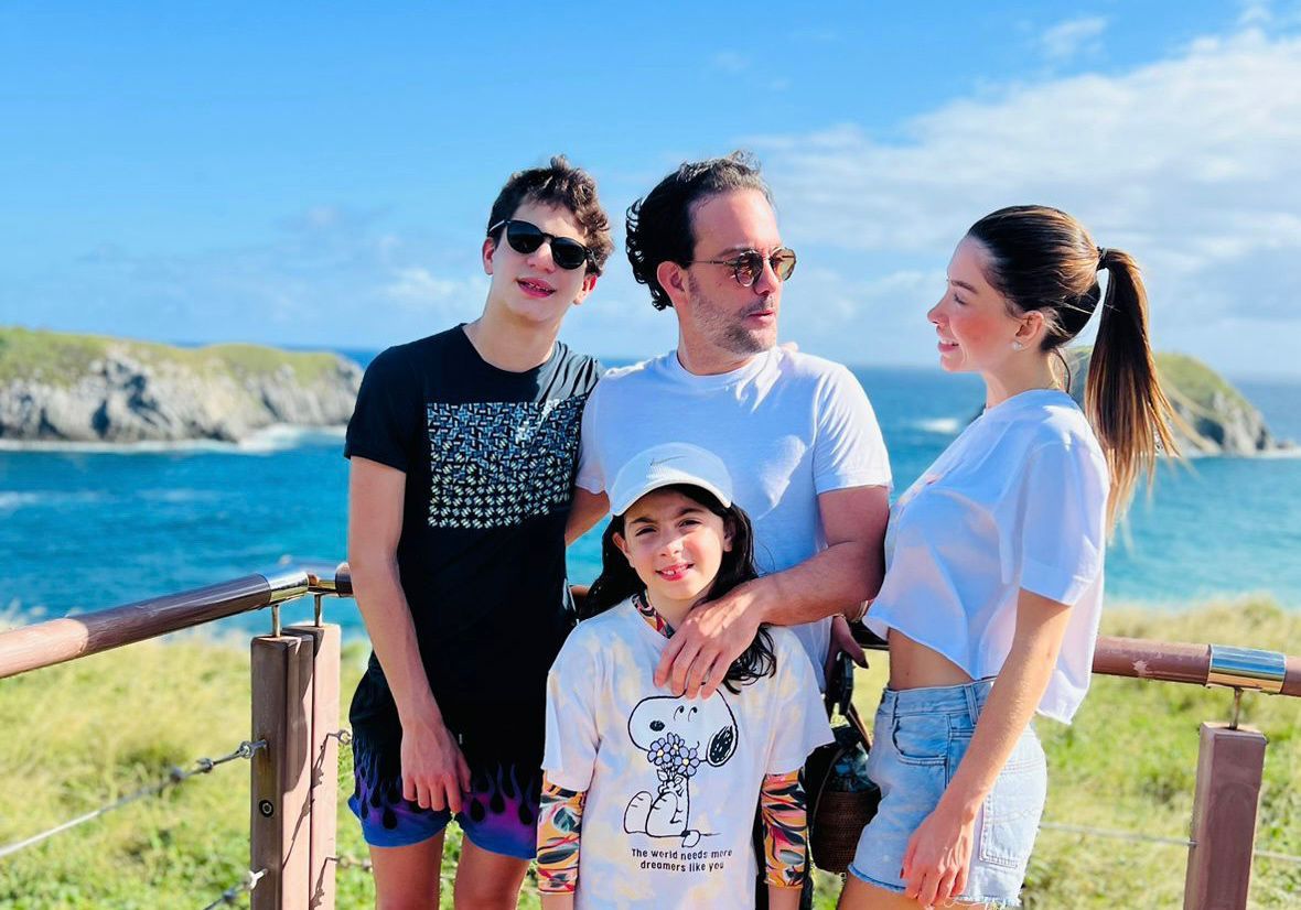 Ivo Machado e Bianca Canzi curtem o weekend em Noronha