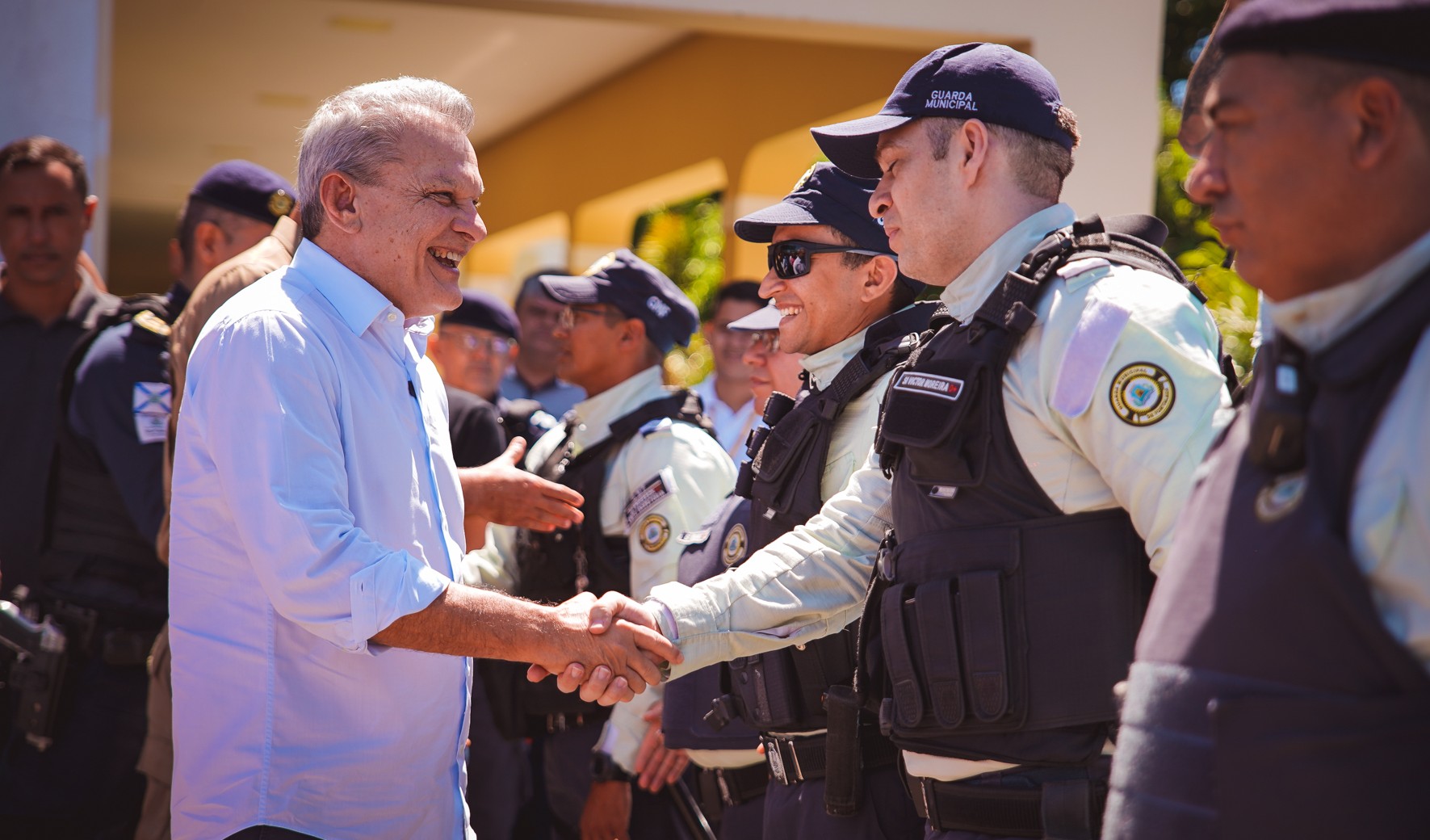 José Sarto entrega novas viaturas para reforçar a segurança escolar da rede municipal de Fortaleza