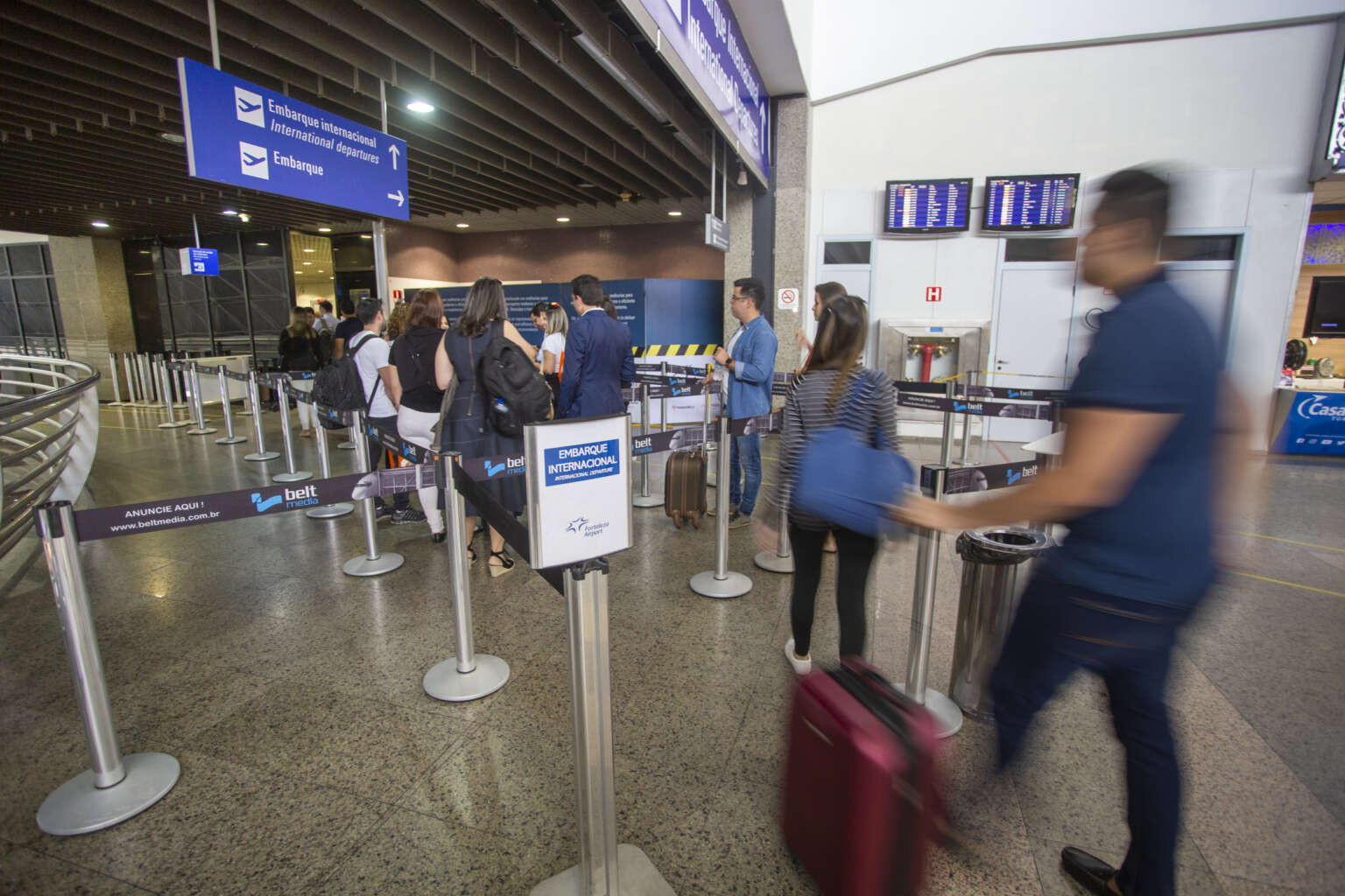 Fluxo de estrangeiros no Aeroporto de Fortaleza cresce 37,98% no 1º semestre