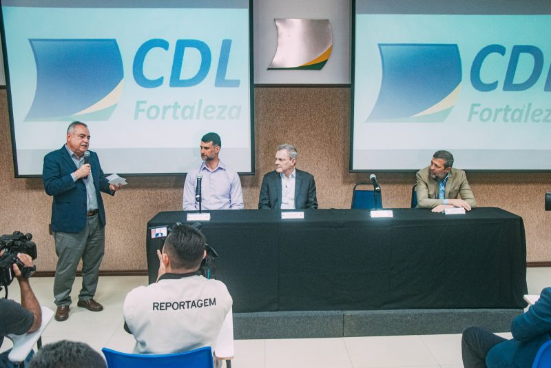 Coletiva - CDL Fortaleza e Sindiônibus lançam o projeto “Compre Bem, Volte de Graça”