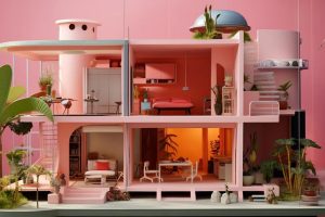 Casa De Barbie Por Lina Bo Bardi Em Retrato De Inteligencia Artificial