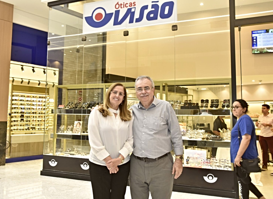 Assis Cavalcante inaugura 28ª unidade da rede Óticas Visão no Shopping Terrazo