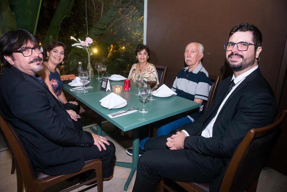 Marcelo Holanda, Cristina Paiva, Inês Silveira, Raimundo Silveira Ednar Pinho