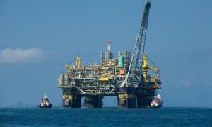 Plataforma De Petroleo Exploração De Petróleo Foto Agência Petrobras