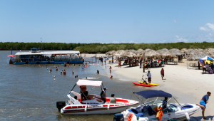 Praia Turismo Barco Foto Cleverton Ribeiro Mtur