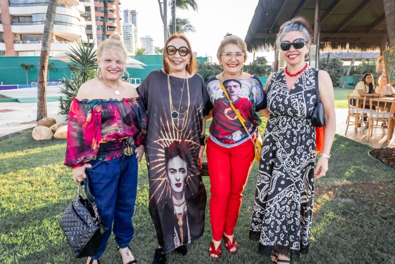 Arte e cultura - Iate Clube de Fortaleza sedia exposição da artista plástica Emília Porto em homenagem a Frida Kahlo