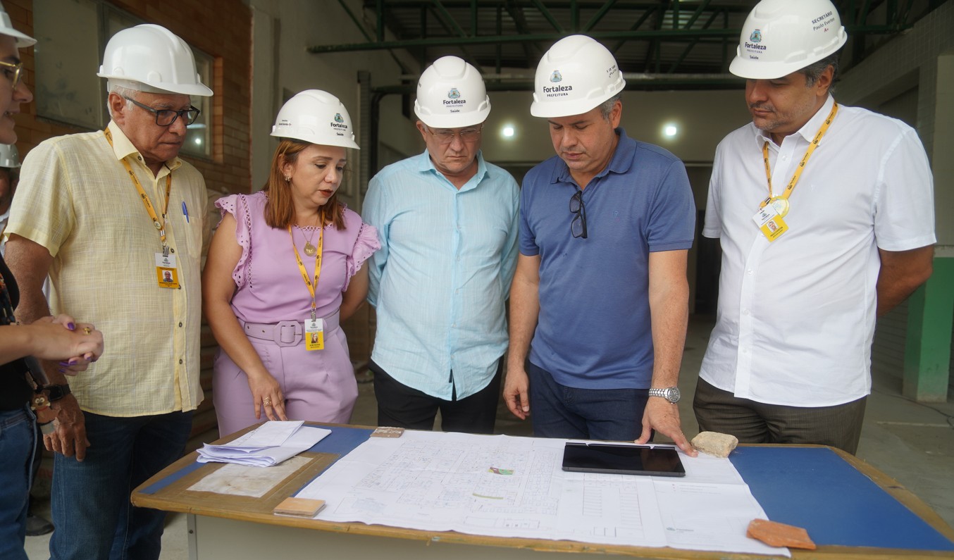 Obras de reforma do Frotinha da Messejana chegam a 86% de execução Obras de reforma do Frotinha da Messejana chegam a 86% de execução