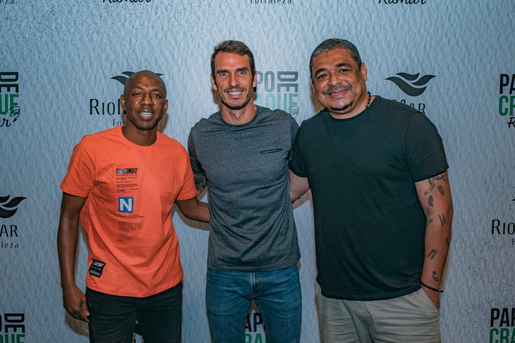 
				Amaral, Flávio Furtado e Vampeta 
				