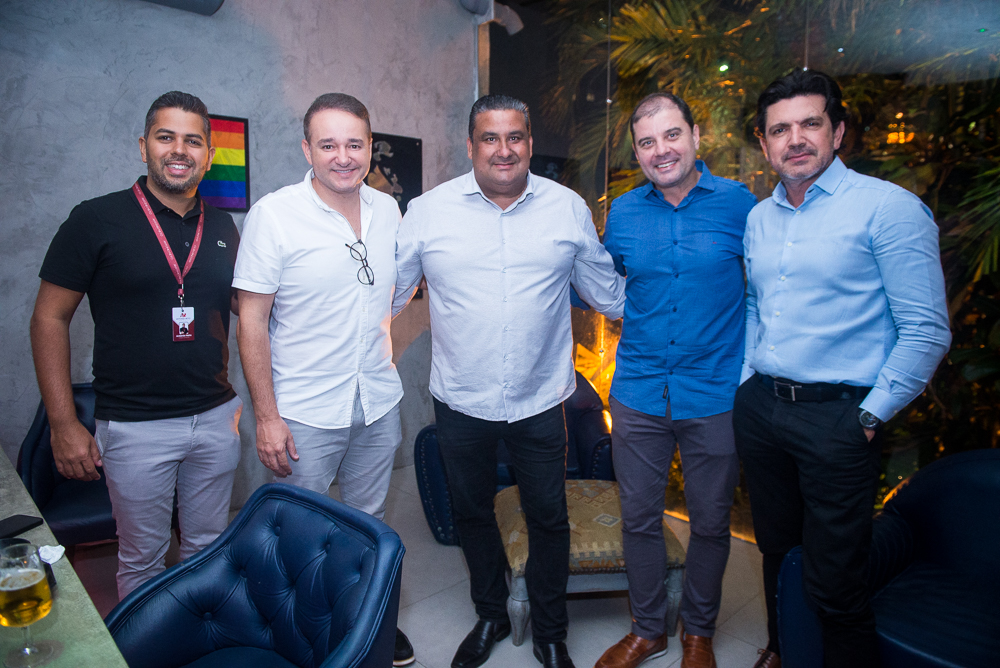 Antônio Neto, Roberio Freire, Maurício Sampaio, Rafael Cysne E Rômulo Santos (3)