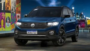 Bbee6b52 Volkswagen T Cross The Town 2024 Azul De Frente Estatico No Estudio 741x417