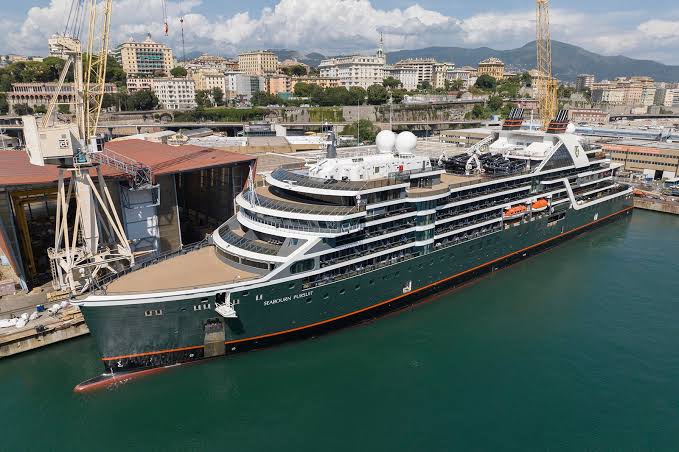 Cruzeiro de luxo Seabourn Pursuit inicia sua jornada levando passageiros da Amazônia à Antártida