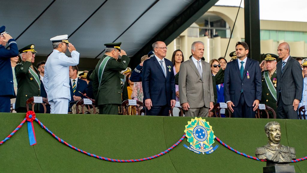 General Tomas Paiva Geraldo Alckmin Jose Mucio Monteiro 25.08.23 Cerimonia Dia Do Soldado 29