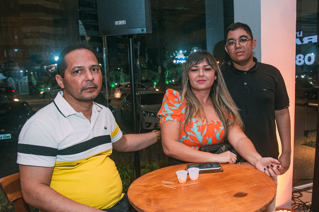 Marcos Vinicius, Diaciza Gaudino e Matheus Vinicius