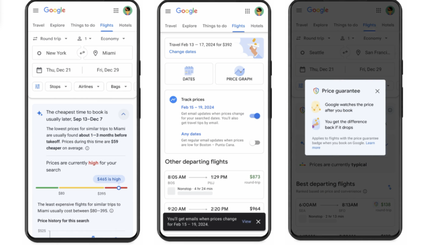 Google divulga melhores datas para comprar passagens aéreas