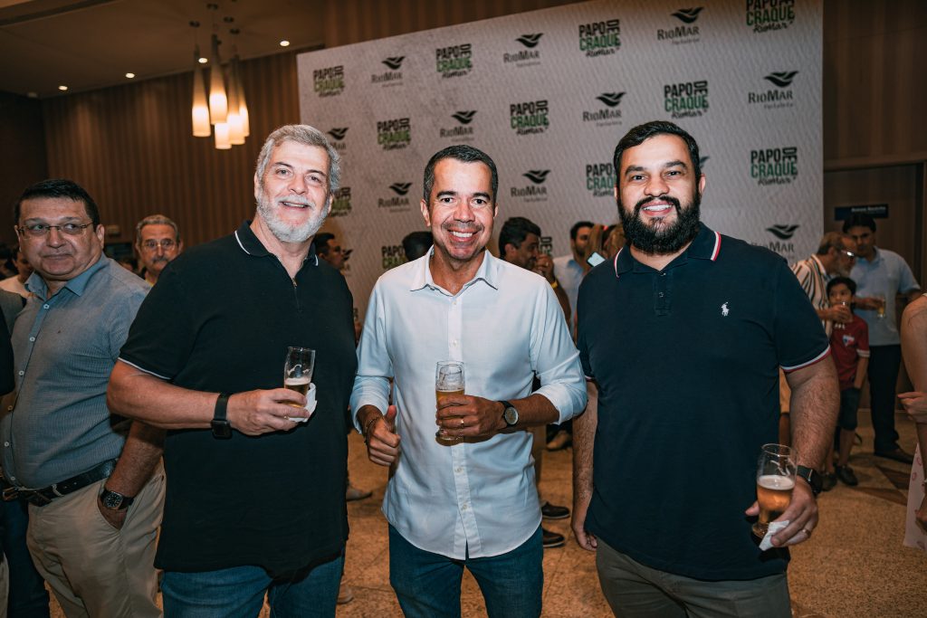 
				Paulo Rocha, Valder Studart e Felipe Farias 
				