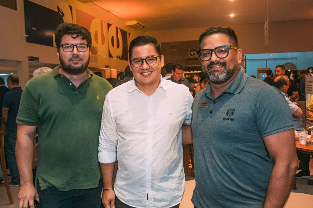 Rian Vasconcelos, Paulo Roberto Azevedo e Atenor Girão
