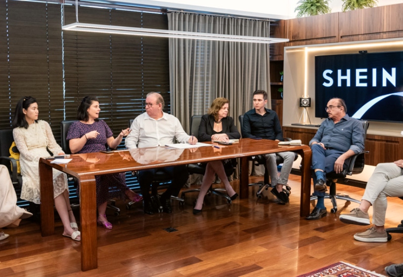FIEC e Shein debatem sobre a expansão de parcerias com empresas do Ceará FIEC e Shein debatem sobre a expansão de parcerias com empresas do Ceará