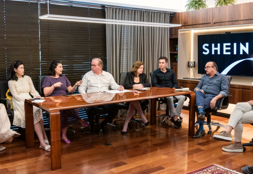 FIEC e Shein debatem sobre a expansão de parcerias com empresas do Ceará