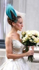 Sarah Jessica Parker Bird Head Wedding