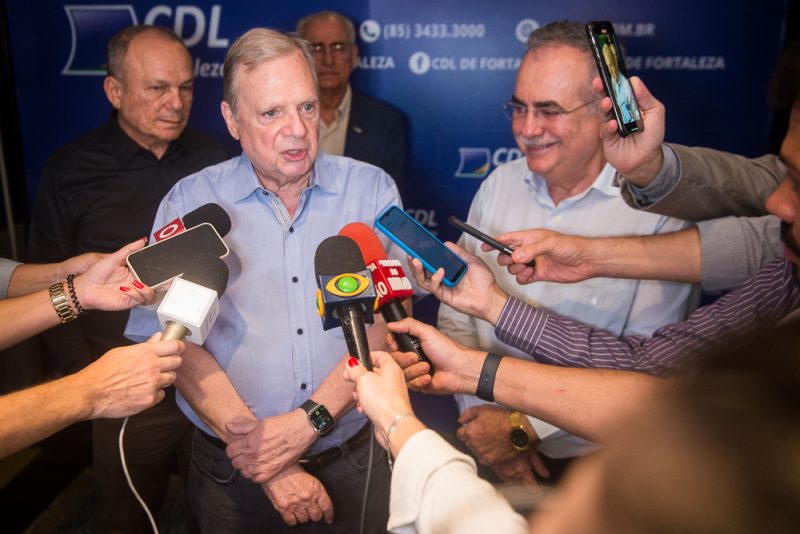 Economia Nacional - Tasso Jereissati analisa atual conjuntura econômica do Brasil em palestra na CDL