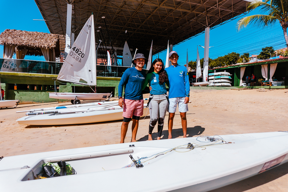 Thiago Monteiro, Milena Araújo E Lucas Santana