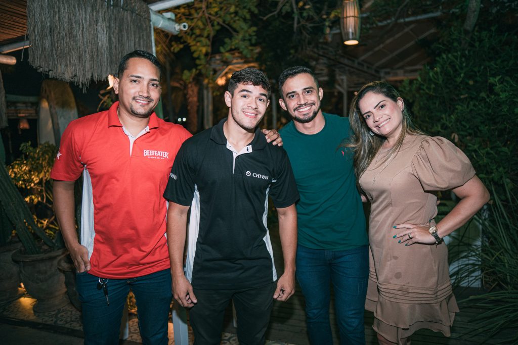 Carlos Alves, Guilherme Silva, Rai Simplicio E Renata Botelho