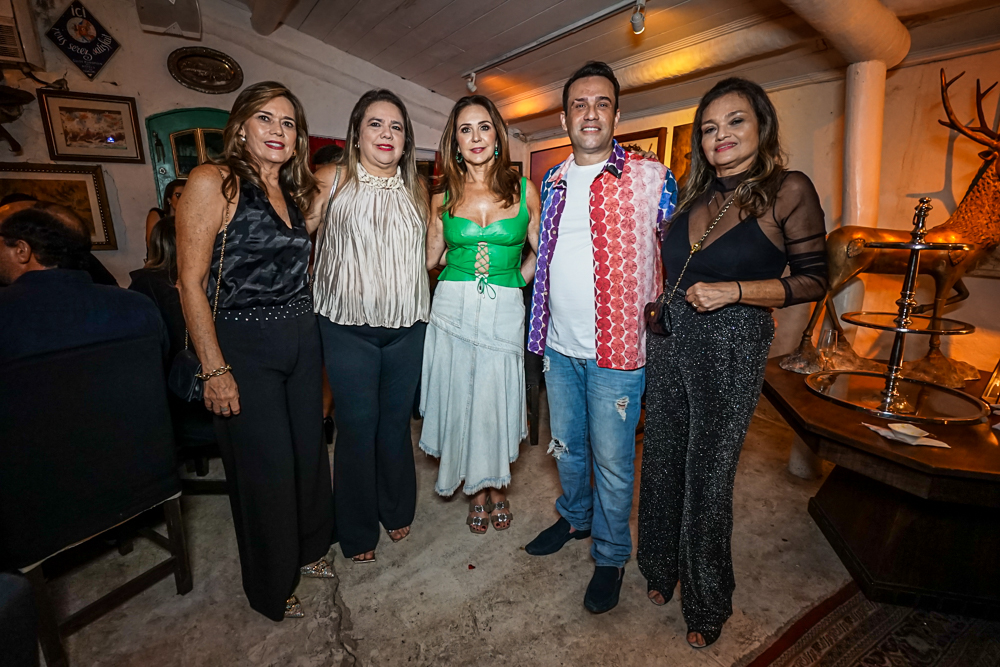 Cristiana Esteves, Roberta Cardoso, Claúdia Cartaxo, Roberto Markan E Valéria Cavalcante (2)