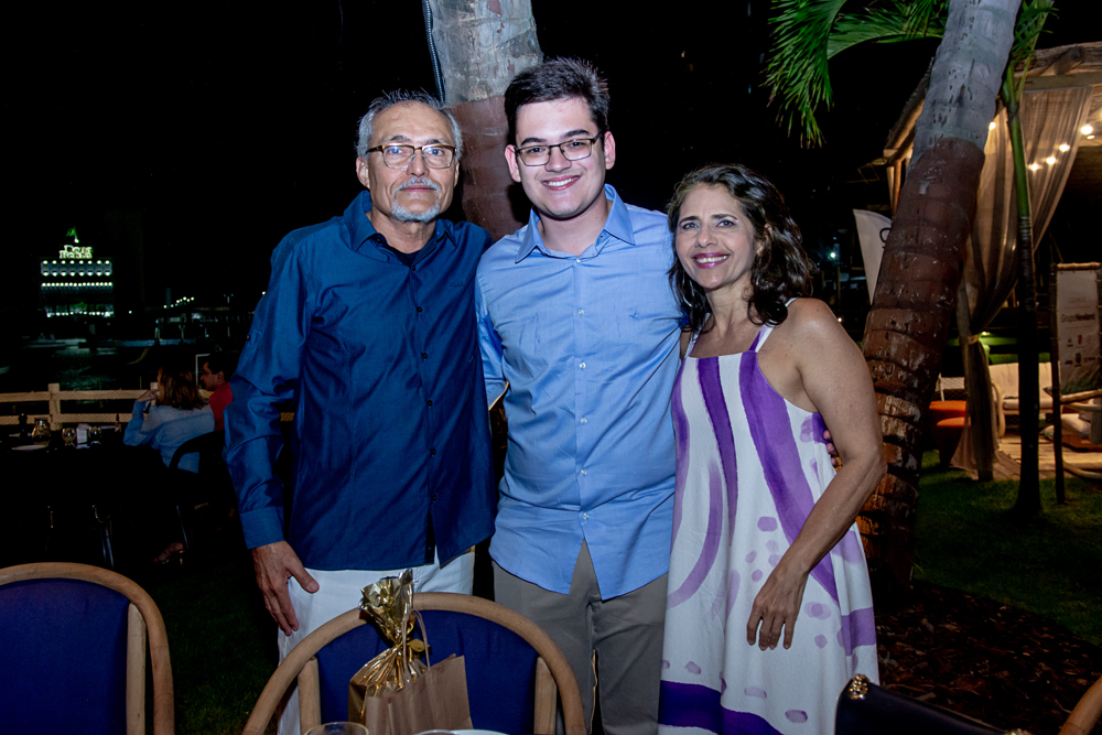 Glauco Lobo, Carmelo Neto E Maria Claúdia Lobo