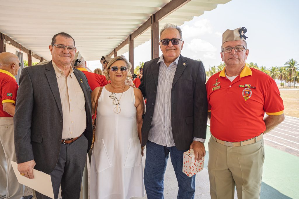 Janiro Dias, Isabel Dias, Almirante Fernando E Veterano Lopes
